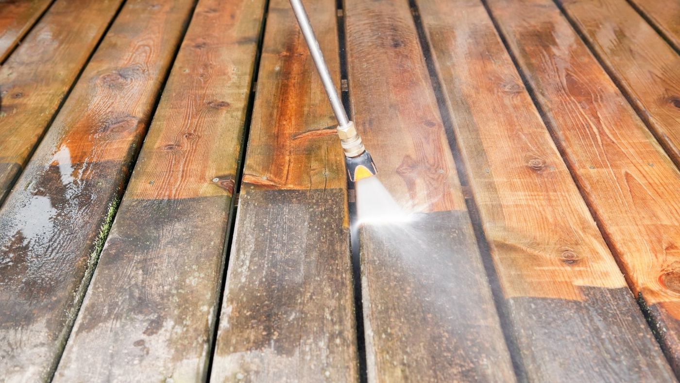 Precision Deck Cleaning in Sherwood Park AB